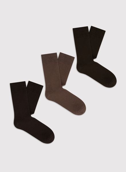 Zestaw 3 skarpet za kostkę. Skarpety Pako Lorente, bez wzorów, z bawełny. Za 44.99 zł.