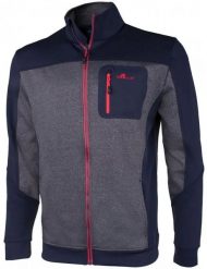 Bluza męska Erco Bork Niebiesko-szara Mel Blue. Niebieskie bluzy bez kaptura 47 Brand, m, bez wzorów, z dzianiny, bez kaptura. Za 88.17 zł.