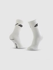 4F Skarpetki długie (2-pack) męskie 4F x Robert Lewandowski - białe 39-42. Białe skarpety 4F, bez wzorów, z bawełny. Za 59.99 zł.