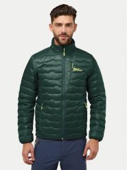 Jack Wolfskin Kurtka puchowa Passamani A61836 Zielony Regular Fit. Zielone kurtki outdoor i hardshell Jack Wolfskin, m, bez wzorów, z puchu, bez kaptura. Za 829.99 zł.
