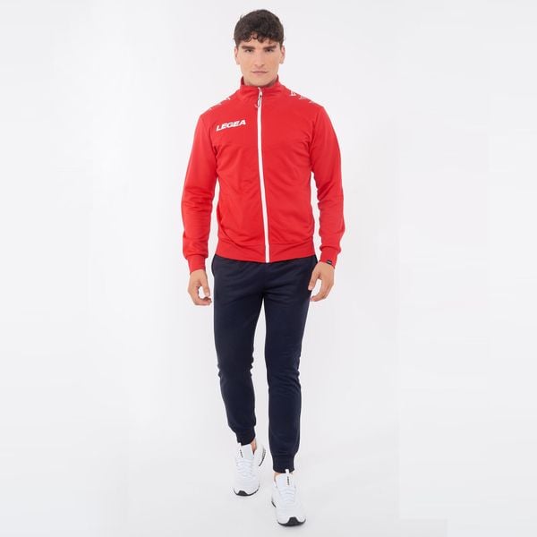 Kompletny dres sportowy ALABAMA MEXICO. Czerwone komplety dresowe Legea, xl, bez wzorów, z dresówki, bez ramiączek. W wyprzedaży za 168.00 zł.