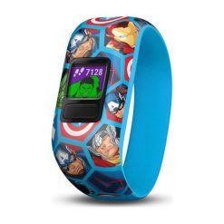 Smartband Garmin Vivofit jr. 2 Marvel (Avengers) Niebieski. Niebieskie smartbandy GARMIN. Za 389.99 zł.