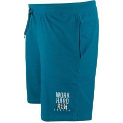 Szorty sportowe Einar męskie - 100% bawełna, oddychające. Niebieskie krótkie spodenki sportowe ZFOAM, m, bez wzorów, z bawełny. Za 169.99 zł.