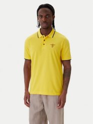 Aeronautica Militare Polo 261PO1308UP00082 Żółty Regular Fit. Żółte koszulki polo Aeronautica Militare, m, bez wzorów, z bawełny, bez kołnierzyka, bez ramiączek. Za 279.99 zł.