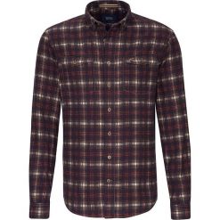Koszula - "Cosmo" - Modern fit - w kolorze granatowo-czerwonym. Czerwone koszule Camel Active, m, bez wzorów, z bawełny, bez kołnierzyka, bez ramiączek. W wyprzedaży za 109.95 zł.