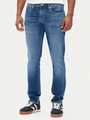 Pepe Jeans Jeansy PM207389 Niebieski Slim Fit. Niebieskie jeansy Pepe Jeans, m. Za 459.99 zł.