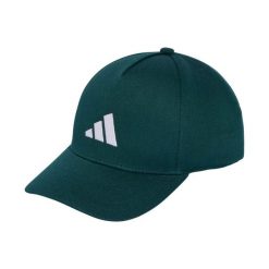 Czapka z daszkiem adidas Baseball zielona M. Zielone czapki z daszkiem Adidas, bez wzorów, z bawełny. Za 58.99 zł.