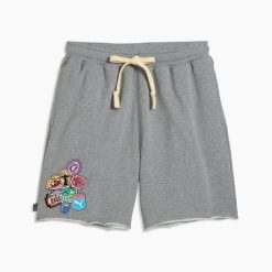 Spodenki męskie Puma THE ATW DYLAN TR szare r XXL. Szare krótkie spodenki sportowe Puma, l, bez wzorów, z dresówki. Za 167.80 zł.
