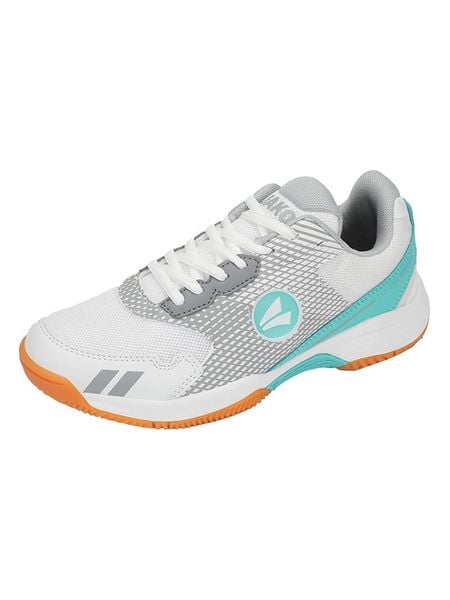Jako Buty sportowe "Ace" w kolorze białym rozmiar: 37. Białe buty treningowe JAKO, bez wzorów, z materiału. Za 146.28 zł.