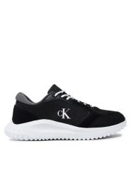 Calvin Klein Jeans Sneakersy Eva Runner Low Mg Wmm YM0YM01145 Czarny. Czarne buty sportowe casual Calvin Klein Jeans, bez wzorów, z jeansu, bez zapięcia. Za 329.99 zł.