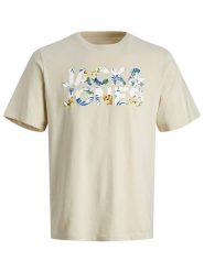 Jack & Jones Koszulka w kolorze beżowym rozmiar: M. Brązowe bezrękawniki Jack & Jones, m, bez wzorów, z bawełny, bez kołnierzyka, bez ramiączek. Za 48.62 zł.