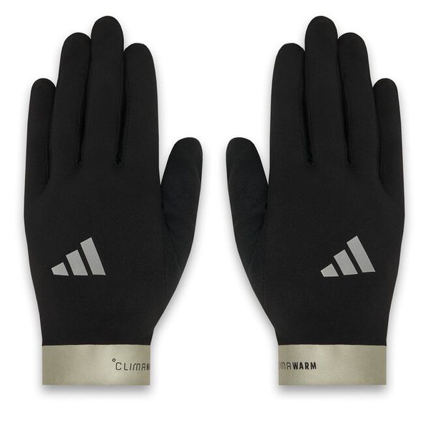 Rękawiczki adidas. Czarne rękawiczki Adidas, bez wzorów. Za 149.99 zł.