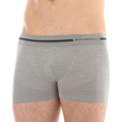 Brubeck Bokserki męskie Comfort Wool szare r. XXL (BX10430). Bokserki marki Brubeck. Za 29.99 zł.