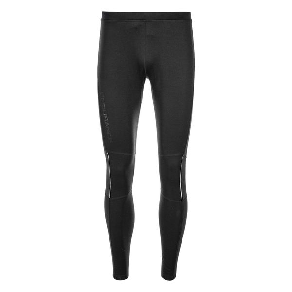 Wiatroszczelne legginsy Endurance Tranny XQL. Czarne legginsy długie sportowe Endurance, l, bez wzorów, z elastanu, do biegania. Za 229.50 zł.