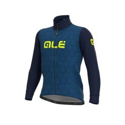 Kurtka rowerowa męska Alé Cycling Solid Cross. Niebieskie kurtki ALÉ CYCLING, m, bez wzorów, bez kaptura. W wyprzedaży za 501.99 zł.