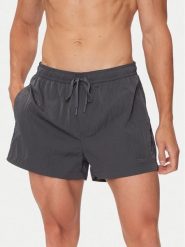 Calvin Klein Swimwear Szorty kąpielowe KM0KM01048 Szary Regular Fit. Szare kąpielówki Calvin Klein Swimwear, l, bez wzorów, z syntetyku. Za 179.99 zł.