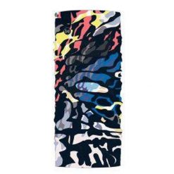 Chusta sportowa unisex Buff® Thermonet Enphi Multi ekstremalnie ciepła i lekka. Czarne szaliki Buff, bez wzorów. Za 99.99 zł.