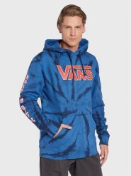 Vans Bluza SAILOR MOON Pretty Guardians VN0000AD Niebieski Relaxed Fit. Niebieskie bluzy Vans, l, bez wzorów, z bawełny, bez kaptura. Za 399.99 zł.