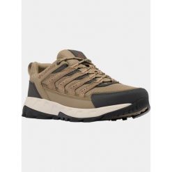 Buty turystyczne męskie Columbia Strata Trail Low. Brązowe buty trekkingowe Columbia, bez wzorów, bez zapięcia, trekkingowe. Za 489.00 zł.