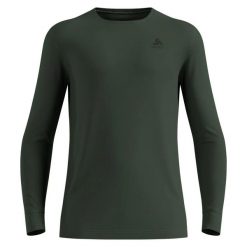 Bielizna termoaktywna z długim rękawem Odlo BL TOP crew neck l/s MERINO 260. Szara bielizna termoaktywna ODLO, l, bez wzorów, z materiału, bez ramiączek, narciarskie. Za 529.99 zł.