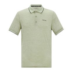 Koszulka Polo Męska Jersey Remex II. Brązowe koszulki polo Regatta, m, bez wzorów, z jersey, bez kołnierzyka, bez ramiączek. Za 93.99 zł.