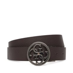 Pasek Guess. Brązowe paski Guess, z aplikacjami. Za 284.99 zł.