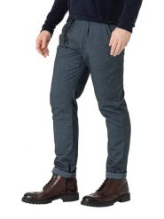 Timezone Spodnie chino "Charly" - Regular fit - w kolorze niebieskoszarym rozmiar: W31/L32. Niebieskie eleganckie spodnie Timezone, na co dzień, l. Za 130.50 zł.