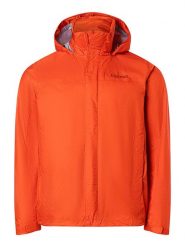 Marmot Kurtka funkcyjna "Precip Eco" w kolorze pomarańczowym rozmiar: M. Pomarańczowe kurtki outdoor i hardshell Marmot, m, bez wzorów, z materiału, bez kaptura. Za 234.42 zł.