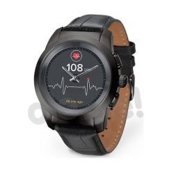 MyKronoz ZeTime Premium petite (czarny/skóra tłoczona). Czarne zegarki sportowe MyKronoz. Za 649.00 zł.