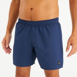Szorty pływackie męskie Nabaiji 100 Teksturowane. Niebieskie odzież kąpielowa NABAIJI, m, bez wzorów, z materiału, sportowe. W wyprzedaży za 39.99 zł.