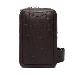 Saszetka KARL LAGERFELD. Brązowe saszetki i nerki KARL LAGERFELD, bez wzorów. Za 999.99 zł.