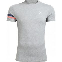 T-shirt męski TSM615 - średni szary melanż - Outhorn. T-shirty marki ASICS. W wyprzedaży za 24.99 zł.
