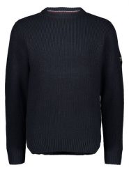 Petrol Industries Sweter w kolorze granatowym rozmiar: XL. Niebieskie swetry nierozpinane Petrol Industries, xl, bez wzorów, bez kołnierzyka, bez ramiączek. Za 125.95 zł.