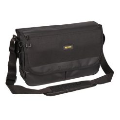 Torba na ramię Spro Messenger. Czarne torby na ramię SPRO, bez wzorów, z nylonu, na ramię, bez dodatków. Za 203.65 zł.