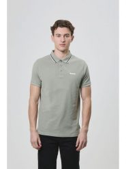 Bench Koszulka polo "Gruff" w kolorze khaki rozmiar: 54. Brązowe koszulki polo sportowe Bench, bez wzorów, z bawełny, bez kołnierzyka, bez ramiączek. Za 70.24 zł.