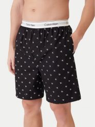 Calvin Klein Underwear Szorty piżamowe LV00NM2832 Czarny Regular Fit. Czarne szorty Calvin Klein Underwear, l, bez wzorów, z bawełny. Za 189.99 zł.
