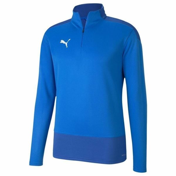 Góra treningowa Puma Teamgoal. Niebieskie bluzy Puma, xl, bez wzorów, bez kaptura. Za 290.00 zł.