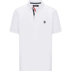 Koszulka polo w kolorze białym. Bezrękawniki marki RNT23. W wyprzedaży za 79.95 zł.