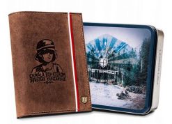 Skórzany portfel patriotyczny Peterson [DH] PTN 333PW. Portfele Peterson, bez wzorów, z nubiku. Za 104.00 zł.