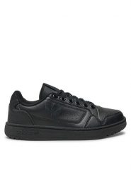 Adidas Sneakersy Ny 90 JI1897 Czarny. Czarne buty sportowe casual Adidas, bez wzorów, ze skóry, bez zapięcia. Za 269.99 zł.