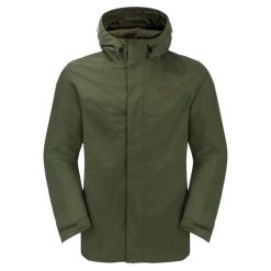 Kurtka Jack Wolfskin Altenberg 3In1 M. Zielone kurtki Jack Wolfskin, m, bez wzorów, bez kaptura. W wyprzedaży za 747.40 zł.