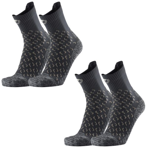Skarpety trekkingowe dorosly Therm-ic Outdoor UltraCool Crew zestaw 2 par. Szare skarpety THERM-IC, bez wzorów. Za 162.00 zł.