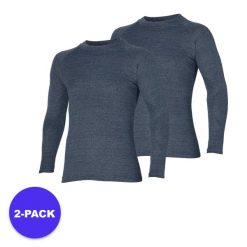 Męska koszulka termiczna 2 szt. Brązowe bielizna termoaktywna HEAT KEEPER, na zimę, m, bez wzorów, z bawełny, bez ramiączek, narciarskie. Za 185.79 zł.