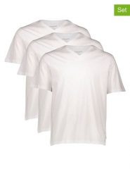 Jack & Jones Koszulki (3 szt.) w kolorze białym rozmiar: M. Białe bezrękawniki Jack & Jones, m, bez wzorów, z bawełny, bez kołnierzyka, bez ramiączek. Za 86.99 zł.