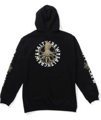 Bluza z kapturem Salty Crew Tentacles Fleece. Czarne bluzy z kapturem SALTY CREW, l, bez wzorów, z polaru, z kapturem. Za 287.50 zł.