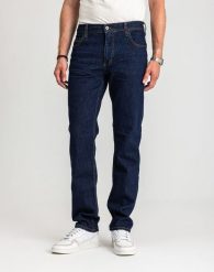 Męskie Spodnie Jeansowe Mustang Style Washington Straight Denim Blue 1017119 5000 901, W40 L34. Niebieskie spodnie materiałowe Mustang, na co dzień, l, bez wzorów, z bawełny, casualowe. Za 219.99 zł.
