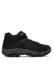 Merrell Trekkingi Moab Adventure 3 Wp J003823 Czarny. Czarne botki sznurowane Merrell, bez wzorów, ze skóry, bez obcasa, bez zapięcia. Za 729.99 zł.