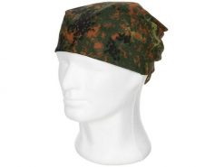 Chusta bandana 55X55 cm. Zielone szaliki MFH MAX FUCHS, bez wzorów, z bawełny. Za 18.99 zł.