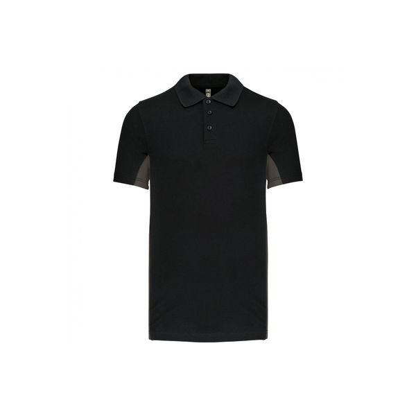 Polo Kariban Flag. Czarne koszulki polo KARIBAN, bez wzorów, bez ramiączek. Za 162.00 zł.