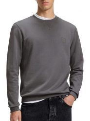 Hugo Boss Fashion Bluza w kolorze szarym rozmiar: L. Szare bluzy Hugo Boss Fashion, l, bez wzorów, z bawełny, bez kaptura. Za 281.95 zł.
